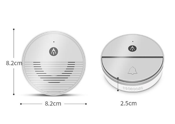 Smart wireless doorbell mobile phone remote intercom doorbell home long-distance access pager